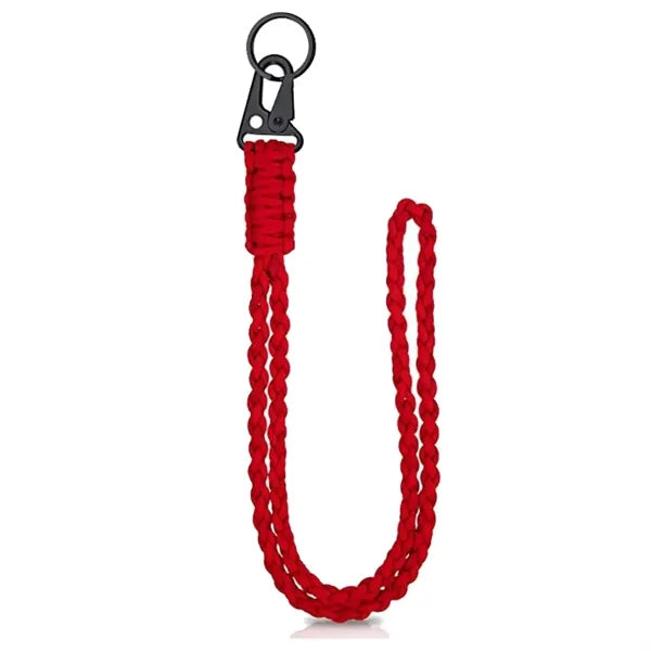 Heavy Duty Nylon Paracord Lanyard Keychain