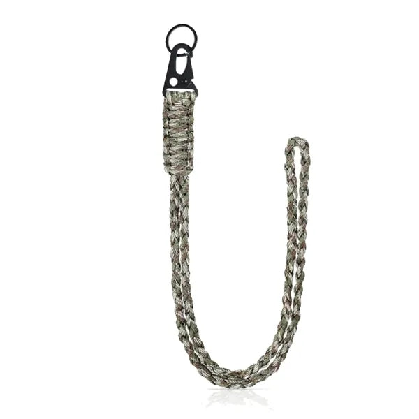Heavy Duty Nylon Paracord Lanyard Keychain