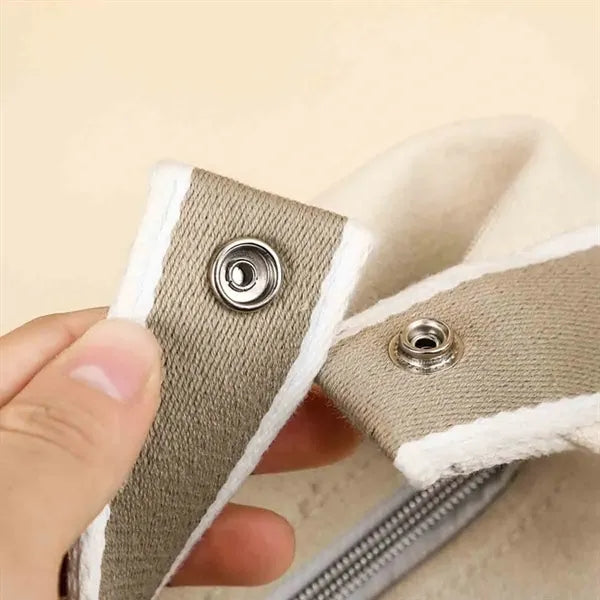 Portable Canvas Makeup Toiletry Bag