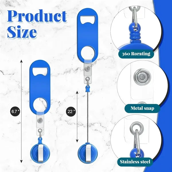 Flat Retractable Beer Opener