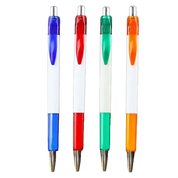 Plastic Retractable Ballpoint Pen