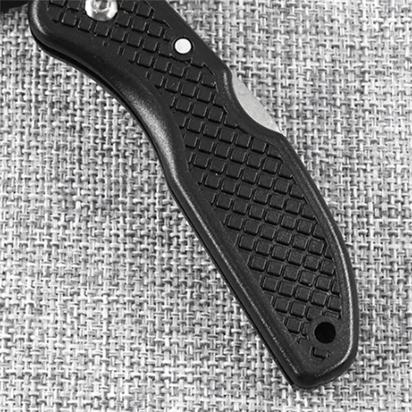 Stainless Steel Folding Knife w/ ABS Handle