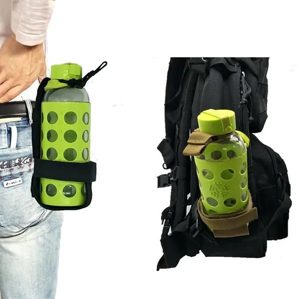 Nylon Water Bottle Carrier Waist Belt Holder