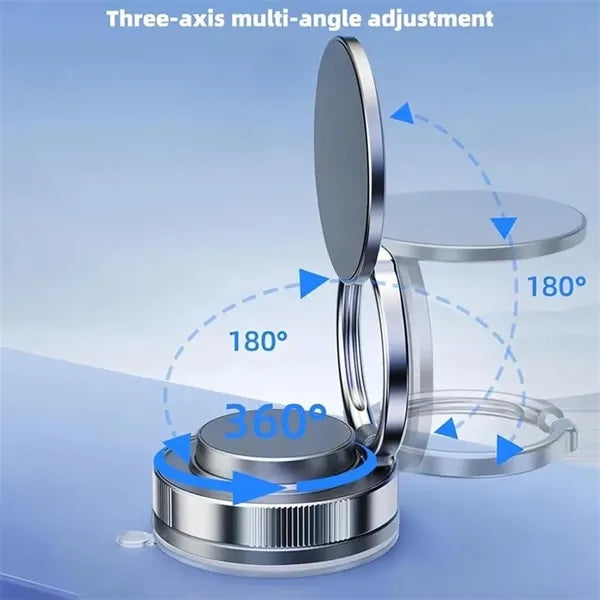 Vacuum Magnetic Phone Holder for Car