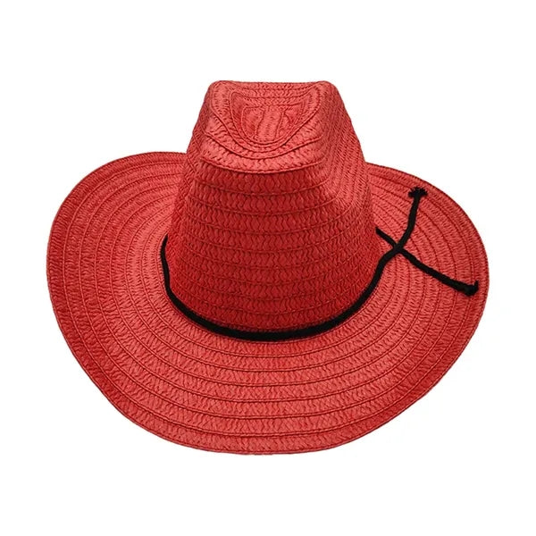Unisex Straw Cowboy Hat