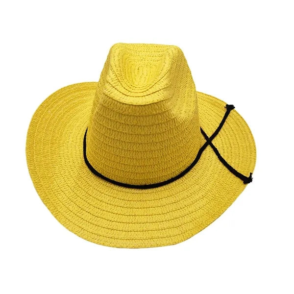 Unisex Straw Cowboy Hat