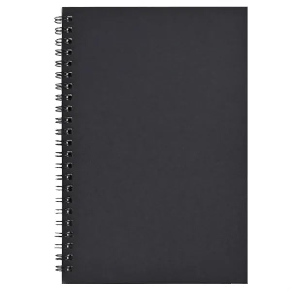 A5 Eco-Friendly Brown Paper Spiral Notebook