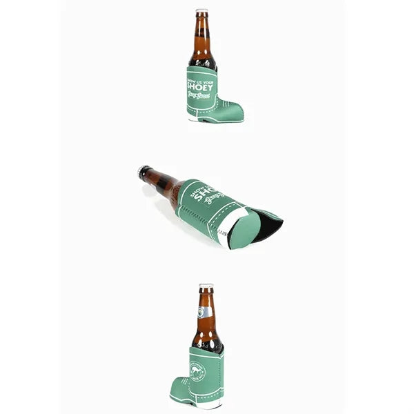 Neoprene Boot Shape Can Cooler Sleeve