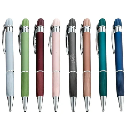 Aluminum Bar Retractable Ballpoint Pen
