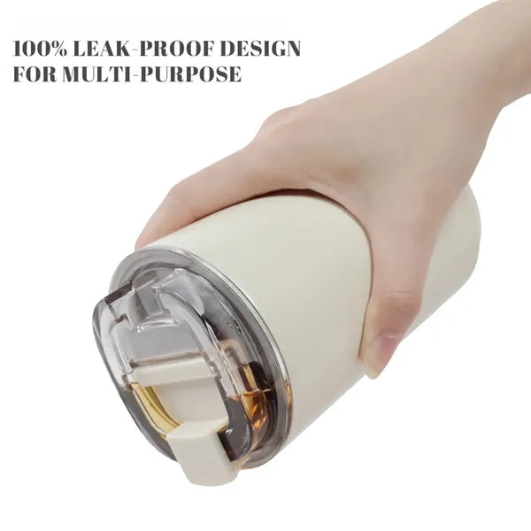 13oz Insulated Tumbler With Sealed Lid & Flip Top