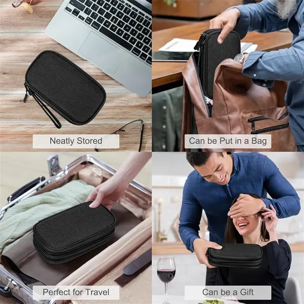 Travel Cable Organizer Pouch