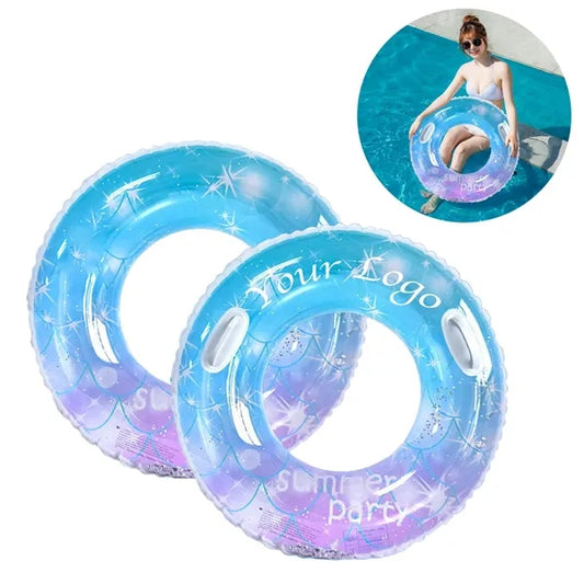 Starry Sky Inflatable Swimming Ring