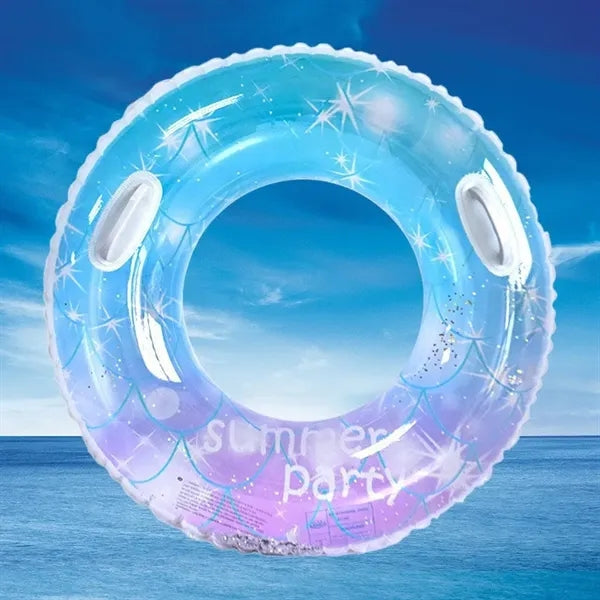 Starry Sky Inflatable Swimming Ring