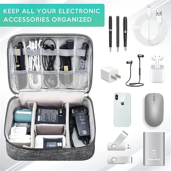 Travel Cable Organizer Bag