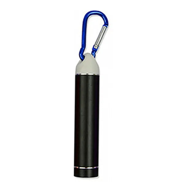 Detachable Outdoor Mini Power Bank w/ Carabiner No Battery