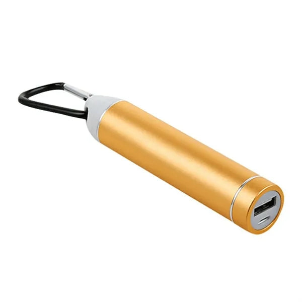 Detachable Outdoor Mini Power Bank w/ Carabiner No Battery