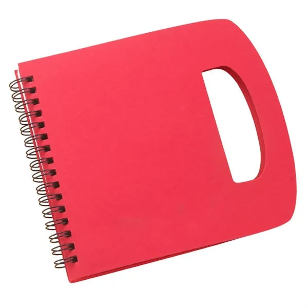 Handheld Spiral Notebook w/ Sticky Notes