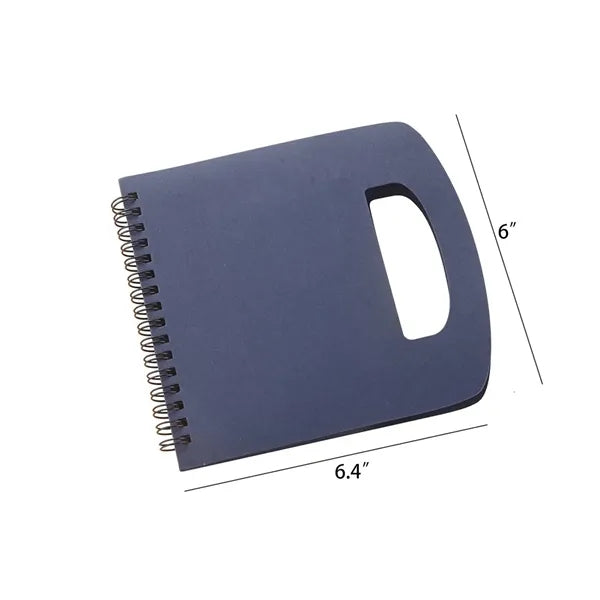 Handheld Spiral Notebook w/ Sticky Notes