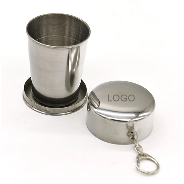 8oz Collapsible Stainless Steel Cup