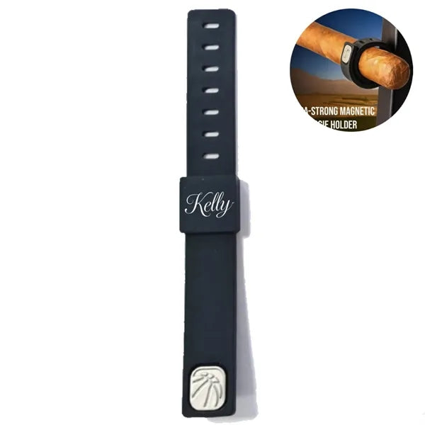 Portable TPR Adjustable Magnetic Stogie Holder
