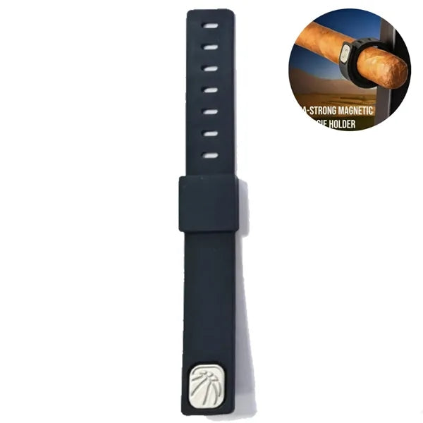 Portable TPR Adjustable Magnetic Stogie Holder