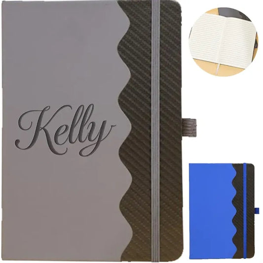 A5 PU Leather Cover Notebook w/ Pen Holder