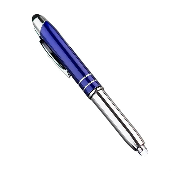 3 in 1 LED Light Metal Stylus Ballpoint Pen