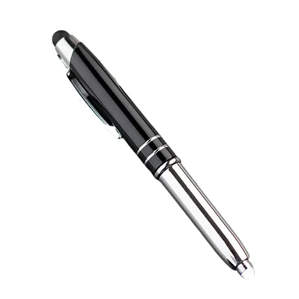 3 in 1 LED Light Metal Stylus Ballpoint Pen