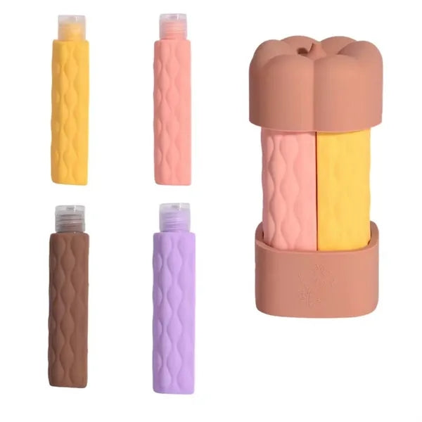 8.11oz Silicone Travel Bottle Set