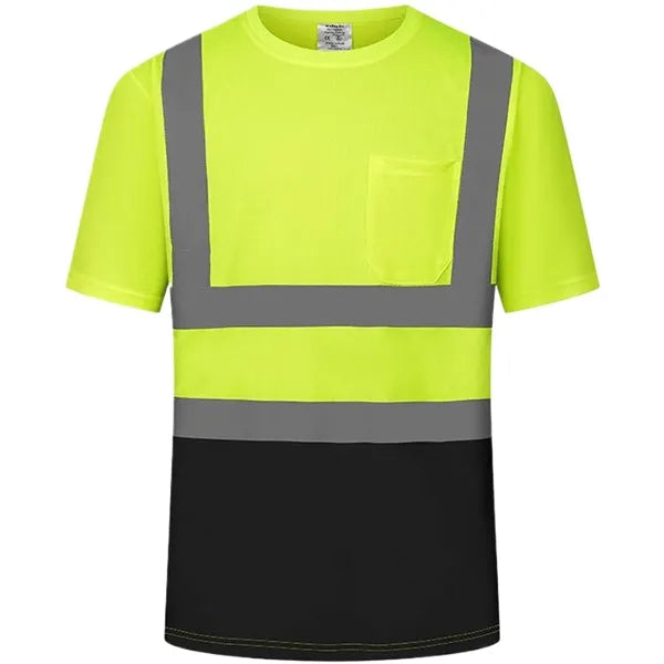 Summer Breathable Reflective Work T-Shirt
