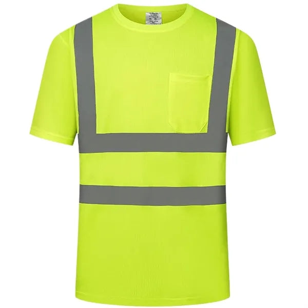 Summer Breathable Reflective Work T-Shirt