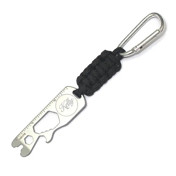 Multi-Tool Aluminum Survival Keychain