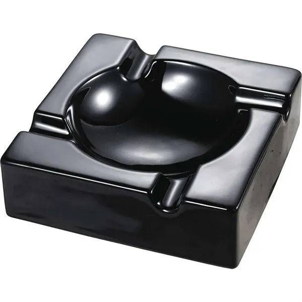 Square Smoking Ceramic Cigar Holder Ashtray