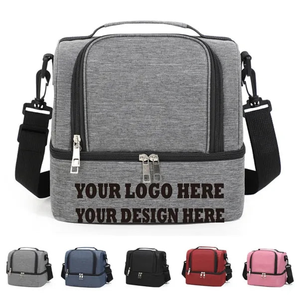 Portable Large-Capacity Insulated Baby Bottle Lunch Bag
