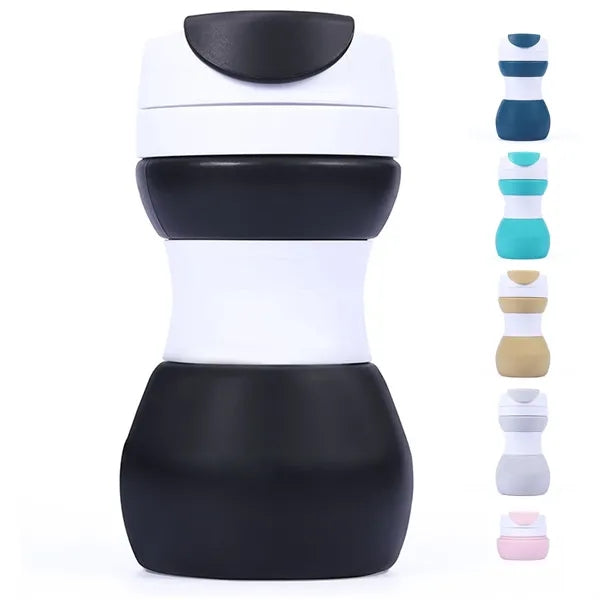 17oz Collapsible Silicone Coffee Bottle