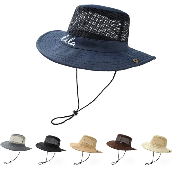 Breathable Mesh Mountaineering Sun Hat