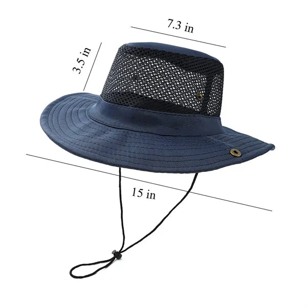 Breathable Mesh Mountaineering Sun Hat