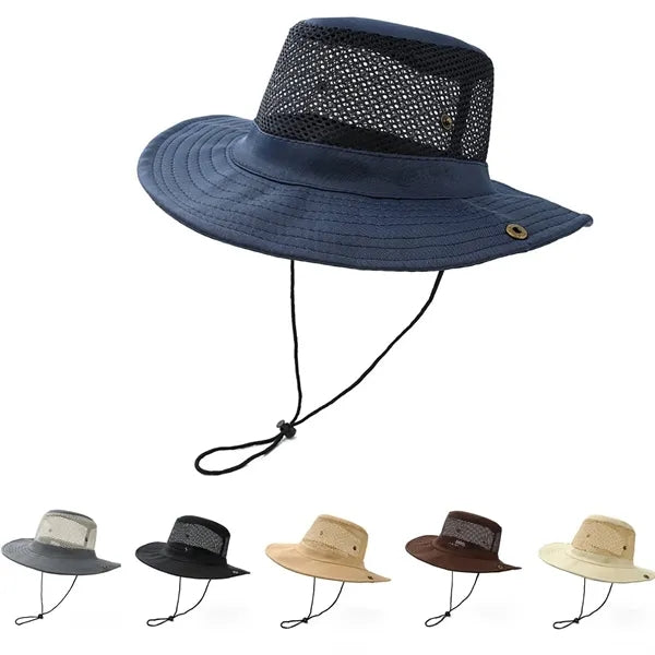 Breathable Mesh Mountaineering Sun Hat