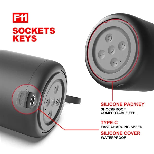 Mini Portable Waterproof Bluetooth Speaker