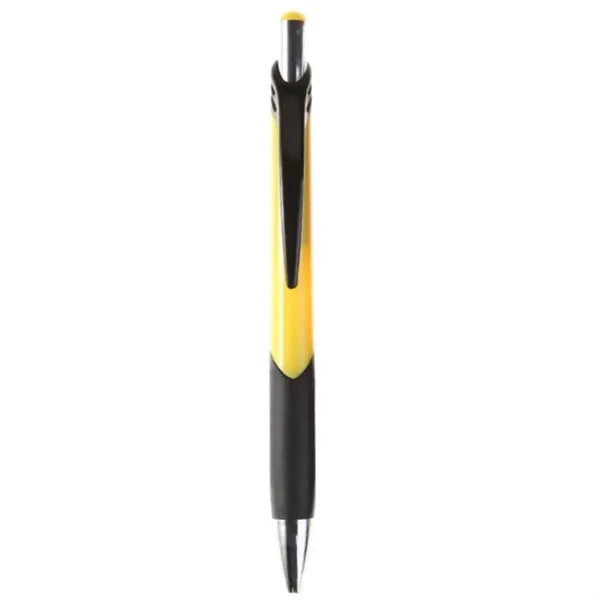 Retractable Rubber Grip ABS Ballpoint Pen