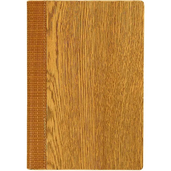 Eco-Friendly Cork Wood Grain Business Notebook