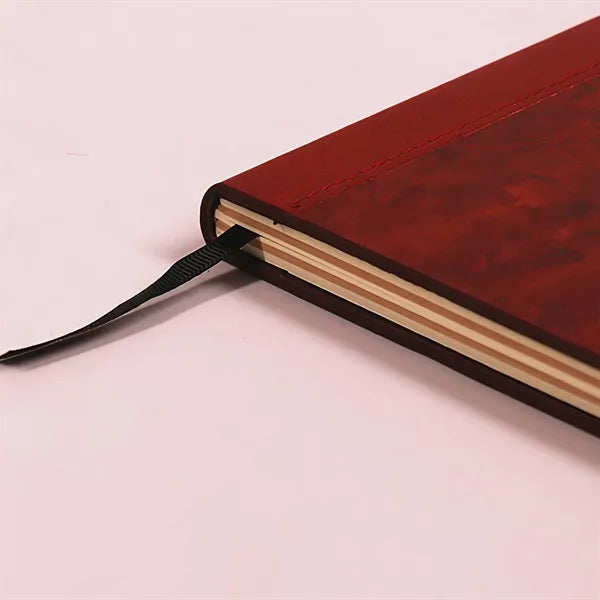 Eco-Friendly Cork Wood Grain Business Notebook