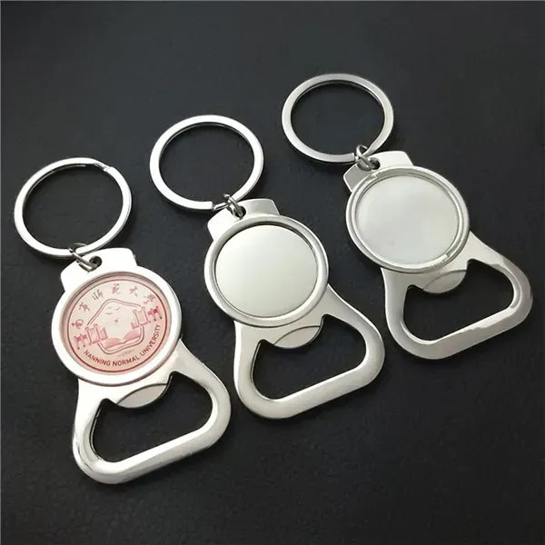 Full Color Bottle Opener Keychain