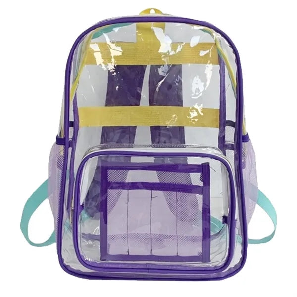 PVC Waterproof Clear Backpack