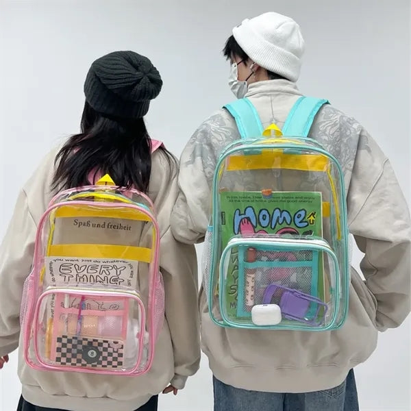 PVC Waterproof Clear Backpack