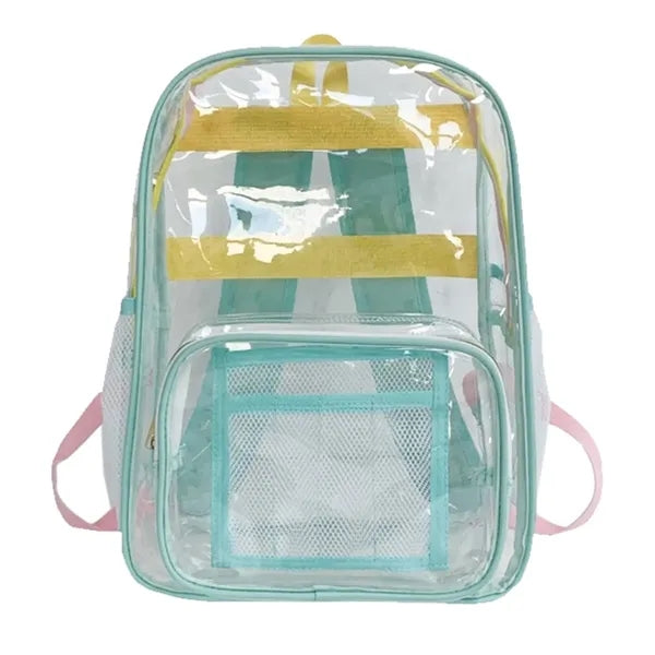 PVC Waterproof Clear Backpack