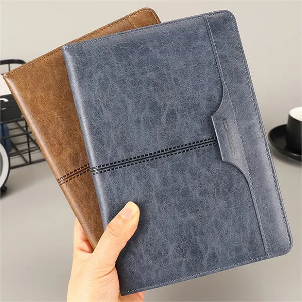 A5 PU Business Notebook w/ Pen Holder