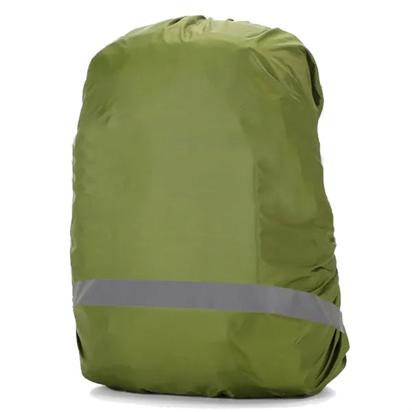 Polyester Waterproof Backpack Rain Cover w/ Reflective Strip