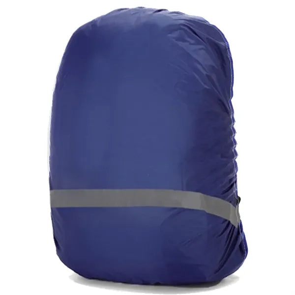 Polyester Waterproof Backpack Rain Cover w/ Reflective Strip