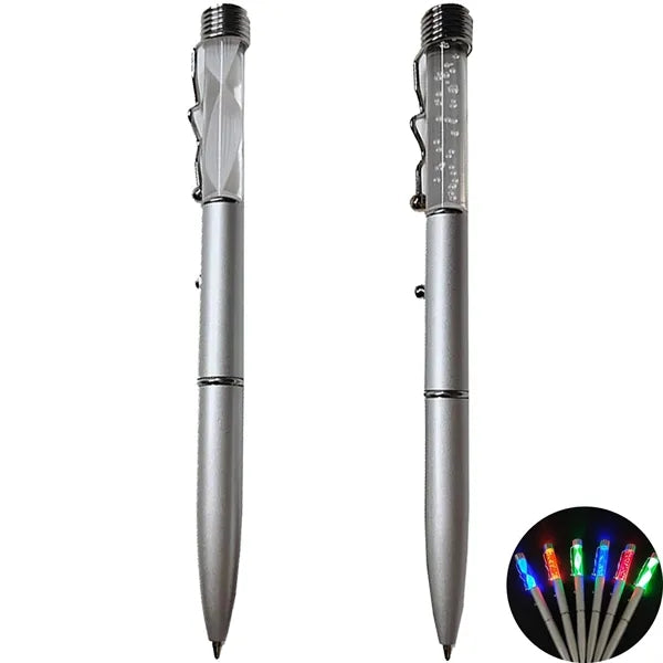 LED Light Twist-Action Ballpoint Pen